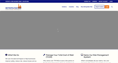 Desktop Screenshot of metropolitanrisk.com